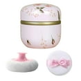 thumbnail image 1 of TYRKE Powder Puff and Container Set - Large Body Powder Puffs with Handle & Mini Puff, Velour Dusting Powders Puffs for Women,Travel Powders Container with Puff for Loose/Baby Powder (Face & Body) (pi, 1 of 3