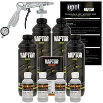 Raptor Mesa Gray Urethane Spray-On Truck Bed Liner Spray Gun, 4 Liters