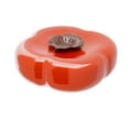 thumbnail image 1 of yuksok Creative Dried Fruit Plate Persimmon Shape Food Storage Box Serving Tray Platter, 1 of 9
