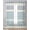 Blue, variant on Farm Fruits Sheer Curtains 39 Inch Length 2 Panels Set for Living Room/Bedroom, Watermelon Lemons Peach Pink Grey Striped Kitchen Curtains Grommet Semi-Sheer Curtains Window Treatments 27.5"x39"x2