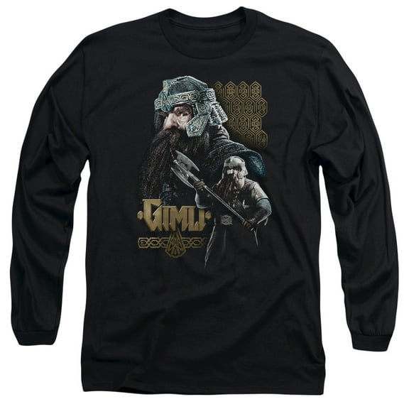 Lor Gimli Officially Licensed Adult Long Sleeves T Shirt