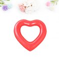 thumbnail image 2 of Adult Floating Inflatable Swimming Ring Mounts Floating Beach Holiday Photo Props Sequin Love Swimming Ring Inflatable Water Ring Small Size (Red), 2 of 6