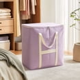 thumbnail image 6 of Large Capacity Non Woven Quilt Storage Bag 20x20x24 Inch Foldable Clothing Moving Bag Closet Organizer Bin for Bedding Blanket Style, 6 of 6