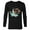 Black, variant on Disney Princess Jasmine Joy Holiday Standard - Long Sleeve T-Shirt for Men – Customized-Black