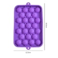 thumbnail image 4 of UDIYO Round Ice Cube Tray & Bin Ice Ball Maker Mold for Freezer with Container Mini Circle Ice Cube Tray Making 25PCS Sphere Ice Chilling Cocktail Whiskey Tea Coffee, 4 of 4