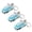 Guatemala, variant on 3 Pack Soccer Shoe Keychains Sneaker with Cleats Country Souvenir Keyrings