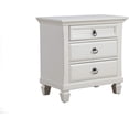 thumbnail image 2 of Alpine Furniture 1306-W-NS Table de Chevet Ferme Winchester, Blanc, 2 of 5