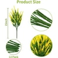 thumbnail image 2 of Artificial Boxwood Stems Faux Plants Shrubs, Fake UV Resistant Greenery Foliage Spring for Farmhouse, Home, Garden, Office, Patio, Wedding and Indoor Outdoor Decor, 2 of 5