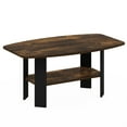 thumbnail image 1 of Furinno Design Simple Table Basse au, Pin Ambré/noir, 1 of 5