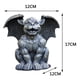 thumbnail image 4 of 2 estatuas de jardín de artística, escultura del para exteriores, manualidades decorativas para el hogar Macarena Estatua de gárgola, 4 of 7