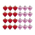 thumbnail image 1 of Adornos de corazón Macarena 24 Uds. Día de San Valentín, 1 of 8