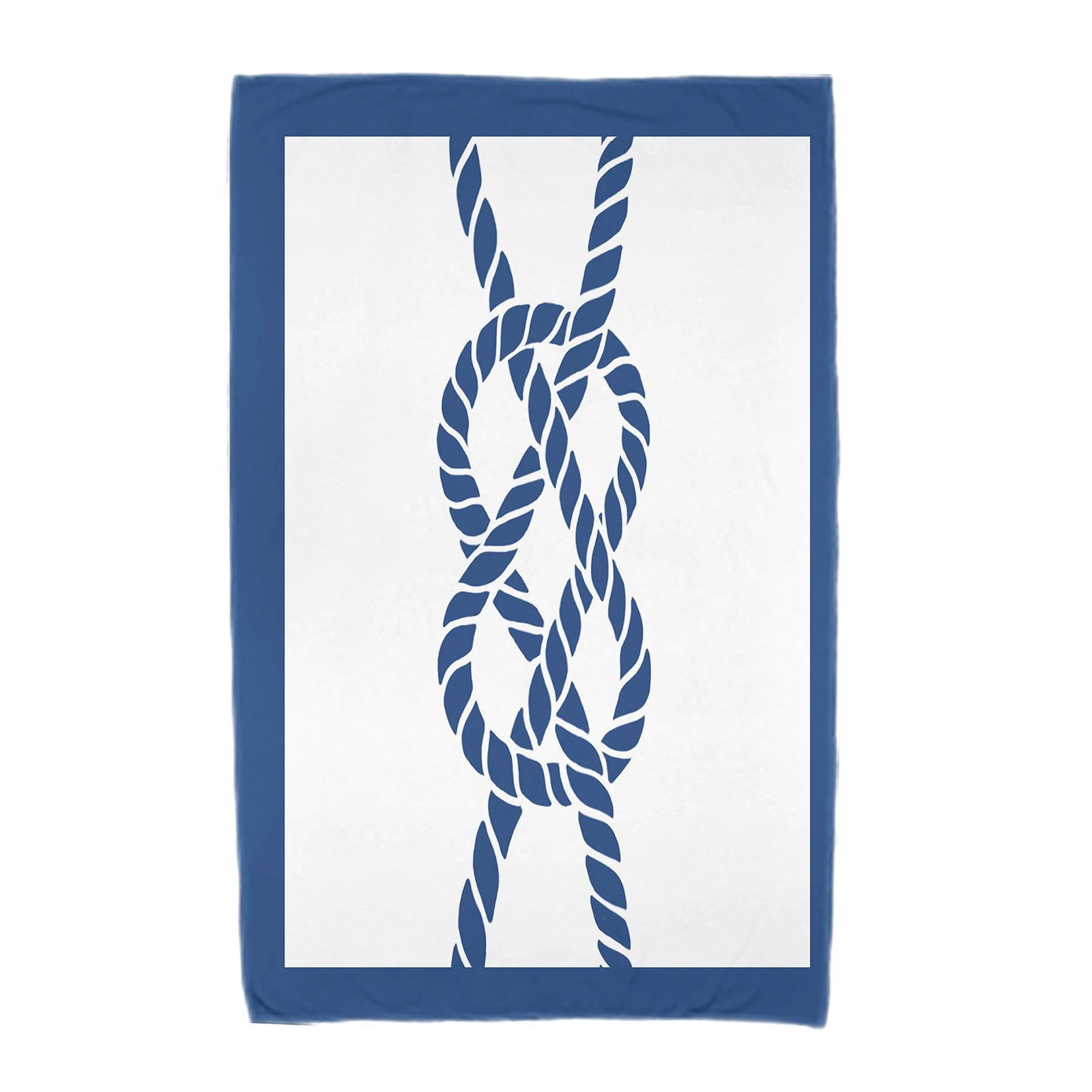 Simply Daisy 30" x 60" Nautical Knot Geometric Print Beach Towel
