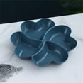 thumbnail image 1 of Divided Dish In 3 Diet Reusable Round Dinner Plates For Adults 3 Portion Compartments Microwave Food Safe PP Kitchen Dinnerware Style B 1Pcs, 1 of 6