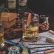 thumbnail image 3 of Vasos de whisky de Greenline Goods: Cielo del verano septentrional y constelaciones de astronomía (juego de 2) - Et, 3 of 3
