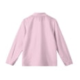 thumbnail image 4 of Dwellite Girls Button Down Shirts Long Sleeve School Uniform Fall Tops 4-10 Years Pink 150, 4 of 4