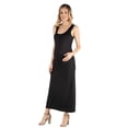 thumbnail image 2 of Maternity Scoop Neck Sleeveless Racerback Maxi Dress, 2 of 5