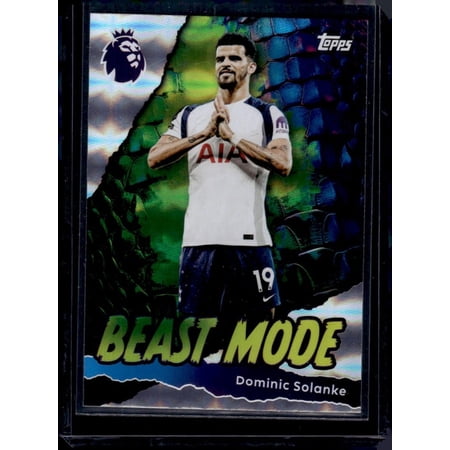 2025-26 Topps Premier League Soccer Card Dominic Solanke Tottenham Hotspur #436