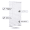 thumbnail image 4 of Lotus & Windoware Cordless 1" Vinyl Mini Blind Light Filtering Horizontal Blind,  65" Width x 48" Length, White, Smooth, 4 of 7