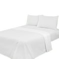 thumbnail image 7 of 4-Piece Full Ultra-Soft White 300 TC 100% Cotton Sateen Silvadur™ Antimicrobial Sheet Set, 7 of 7