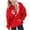 #197-Red, variant on AUNVITO Boys & Girls 5-15Y Loose Fit Hooded Sweatshirt with Heart Paw Print Raglan Sleeves and Pockets for Fall Winter Casual Wear