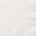 thumbnail image 1 of Serviettes de table blanches, 20 ct, 1 of 2