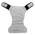 thumbnail image 5 of Pañal grande para adultos, 4 colores, pañal de tela para adultos, reutilizable, lavable, ajustable, pañal grande(Negro 404), 5 of 5