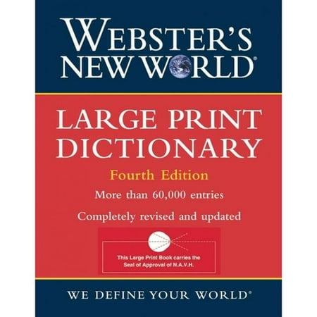 Large Print Dictionary