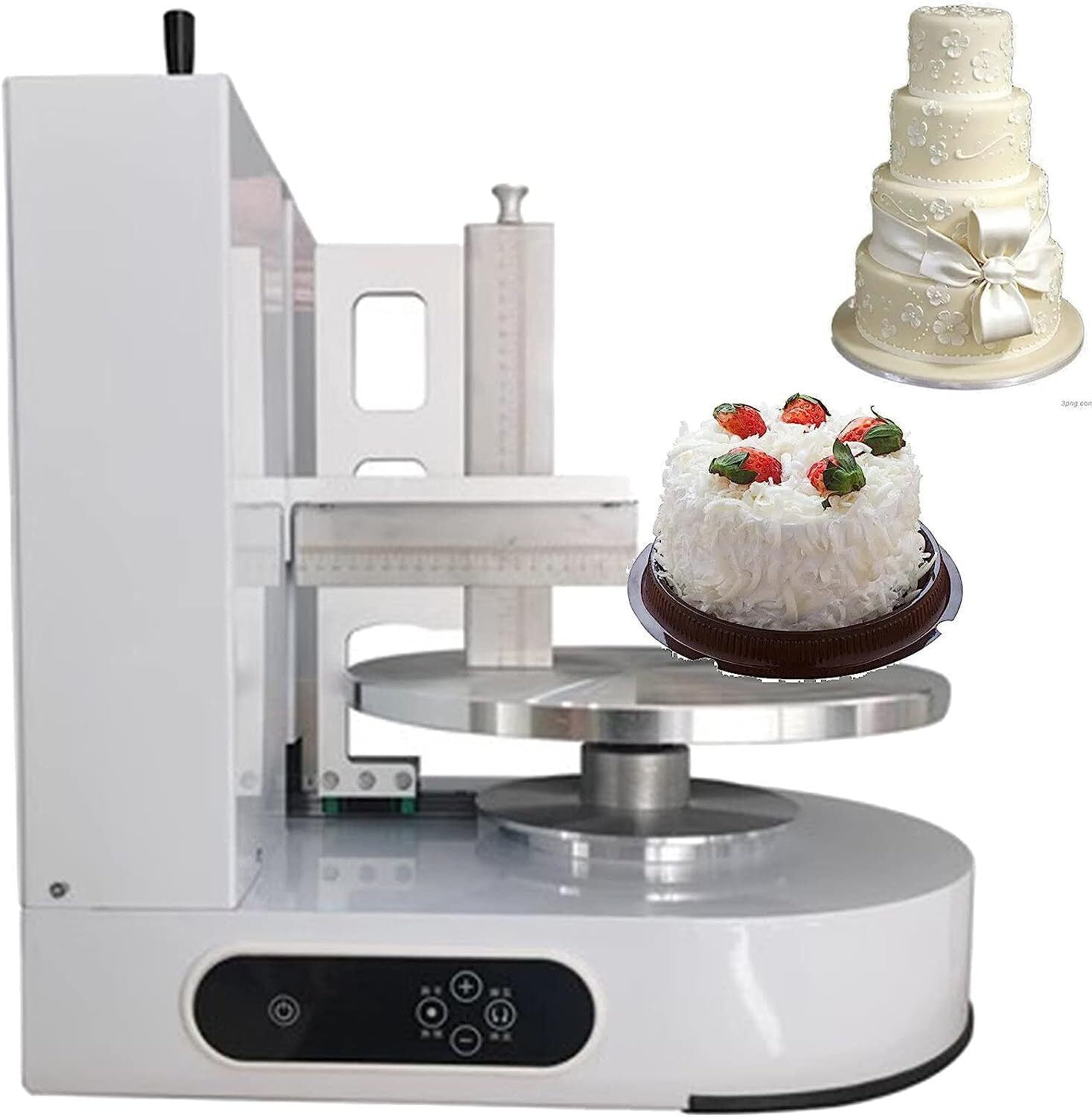 SHANNA Birthday Cake Cream Smooth Coating Decoration Machine Cake Butter Cream Spreading Machine