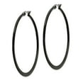 thumbnail image 3 of White Stainless Steel Earring Hoop Women'S 48 mm 2, 3 of 4