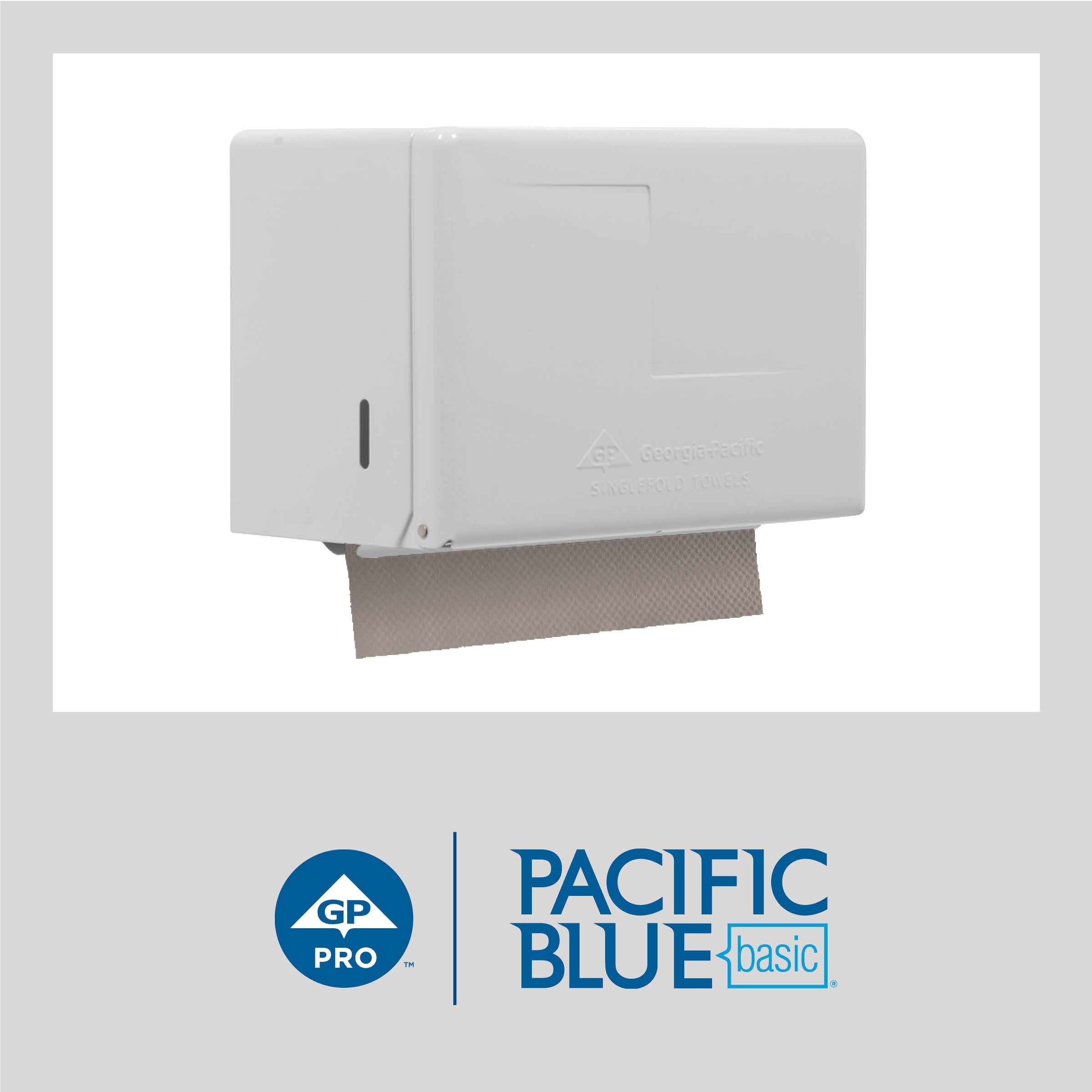 Pacific Blue Basic® S-Fold Recycled Paper Towels by GP PRO (Georgia-Pacific), Brown, 23504, 9.9” x 9.2” (LxW), 250 Towels Per Pack, 16 Packs Per Case