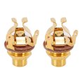 thumbnail image 1 of 2PCS Guitar Output Jack, Mono Jack with Secure Connection Noise Reduction, Compatible with 1/4 Inch Instruments for Musicians, 1 of 7