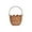 Off-White, variant on Kids Easter Wicker Baskets:Scalloped Basket, Easter Basket, Creative Flower Shape Picnic Basket, for Candy Egg Bread Flowers Toy Storage, Wicker Easter Basket with Handle (A)