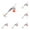 Black-1, variant on Fishing Lures Spinners Kit All Time Greatest Fish Catcher, World Famous Spinning Lures in Value Kit for Trout Salmon Panfish Bass Crappie and Perch, Fishing