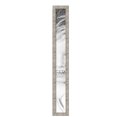thumbnail image 2 of ArtToFrames 5" x 48" Vintage Code White Crackle Picture Frame, 5x48 inch Silver Wood Poster Frame (WOM-5250),  Pack, 2 of 7