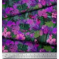 thumbnail image 3 of Soimoi Cotton Poplin Fabric Leaves & Floral Artistic Print Sewing Fabric Yard 56 Inch Wide, 3 of 3