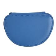 Mini Jewelry Zippered Travel Case in Genuine Leather