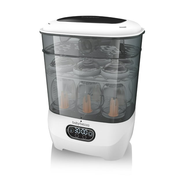Baby Brezza One Step Baby Bottle Sterilizer and Dryer Advanced - White