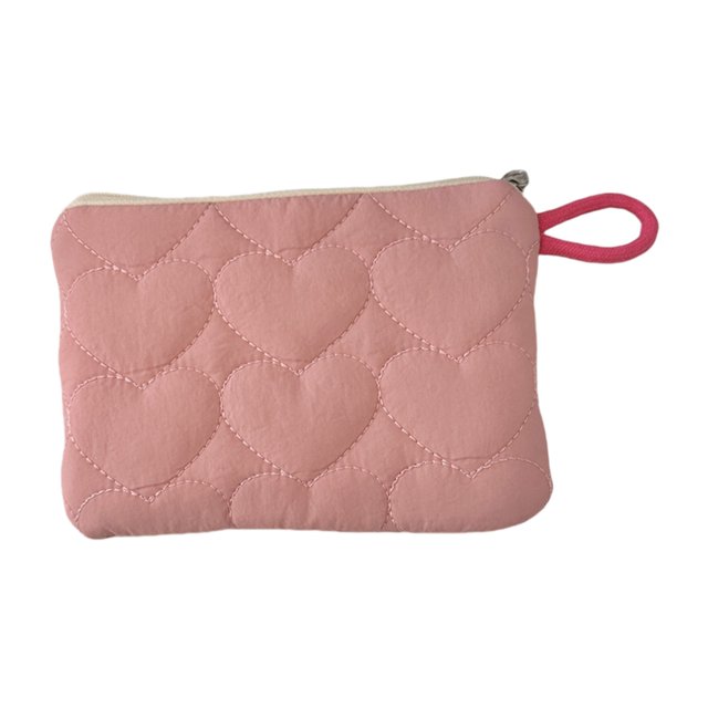 TACILIP Woolen Knitted Bag Striped Color-blocked Cosmetic Bag Pattern Cosmetic Bag Portable Cosmetic Bag Ins-style Pencil Case Organizer, Housewarming Gifts