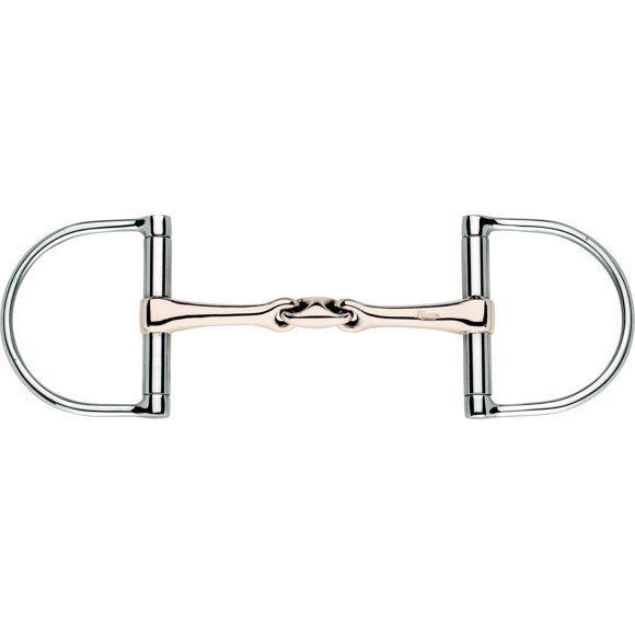 Sprenger KK Ultra D-Ring Snaffle Bit 15mm x 135mm Gold