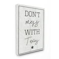 thumbnail image 5 of Stupell Don't Mess With Texas Stretched Canvas Wall Art 16 x 20, 5 of 5