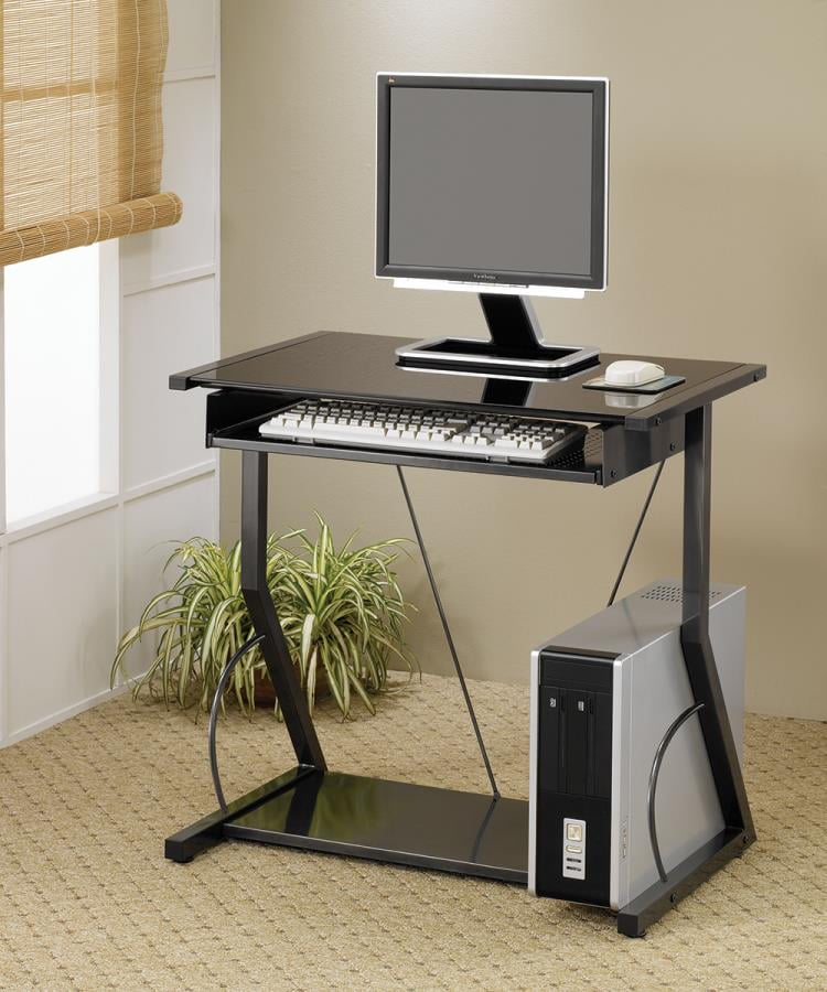 Coaster Company Small Space Computer Desk Black Walmart Com