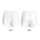 thumbnail image 3 of Balery White Pantalones cortos deportivos para mujer con forro y dos bolsillos, elásticos, para entrenamiento, gimnasio, yoga-X-Large, 3 of 7