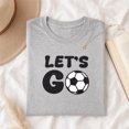 thumbnail image 2 of Jollimate Let's Go Soccer T-Shirt, Game Day Sports Tee, Soccer Mom & Fan Gift For Women, 2 of 5