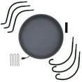 thumbnail image 4 of Wild Bird Lover's Heated Bird Bath w/Metal Stand, Slate, 20", 4 of 7