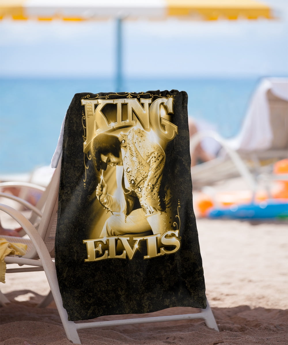 Elvis Presley The King Officially Licensed Beach Towel 30' X 60'