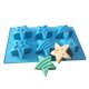 thumbnail image 5 of Sartenes Para Hornear De Cupcake Moldes Para Pasteles Molde Para Muffins De Silicona Sartenes Para Hornear De Cupcake Silicona Molde De Pastel D Estrella de cinco puntas Macarena Molde para pastel de silicona, 5 of 7