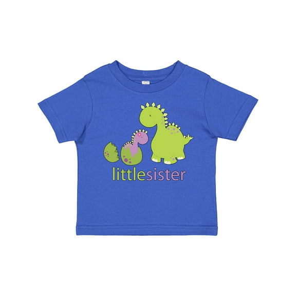 Inktastic Little Sister Purple Girls Toddler T-Shirt