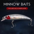thumbnail image 3 of Leurres de Pêche Flottants Minnow Colorants Internes 6cm, 3 of 5