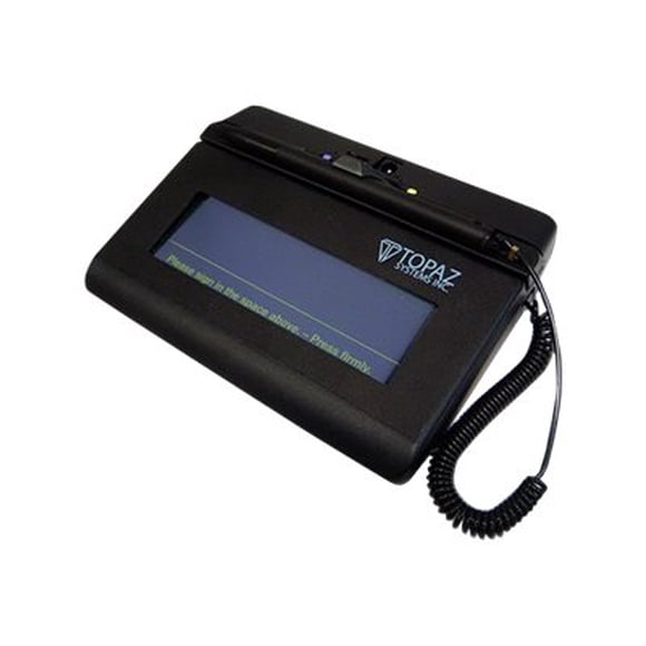 Topaz Siglite T-s460-bt2-r Bluetooth Wireless Signature Pad - 4.40 X 1.40 Active Area - 410 Ppi