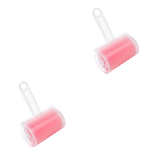 Matsuzay Eliminadores de pelusas reutilizables, herramienta de limpieza de polvo de silicona lavable, cepillo para el cabello, limpiadores de Type4 NO4
